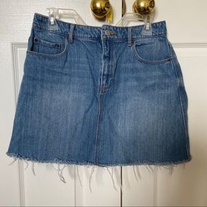 Denim Mini Skirt